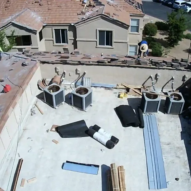 Completed roofing work by Raise The Roof AZ near Mesa, Arizona