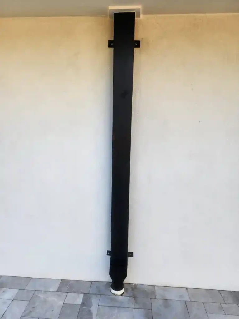 Close-up of roofing work on an Arizona property