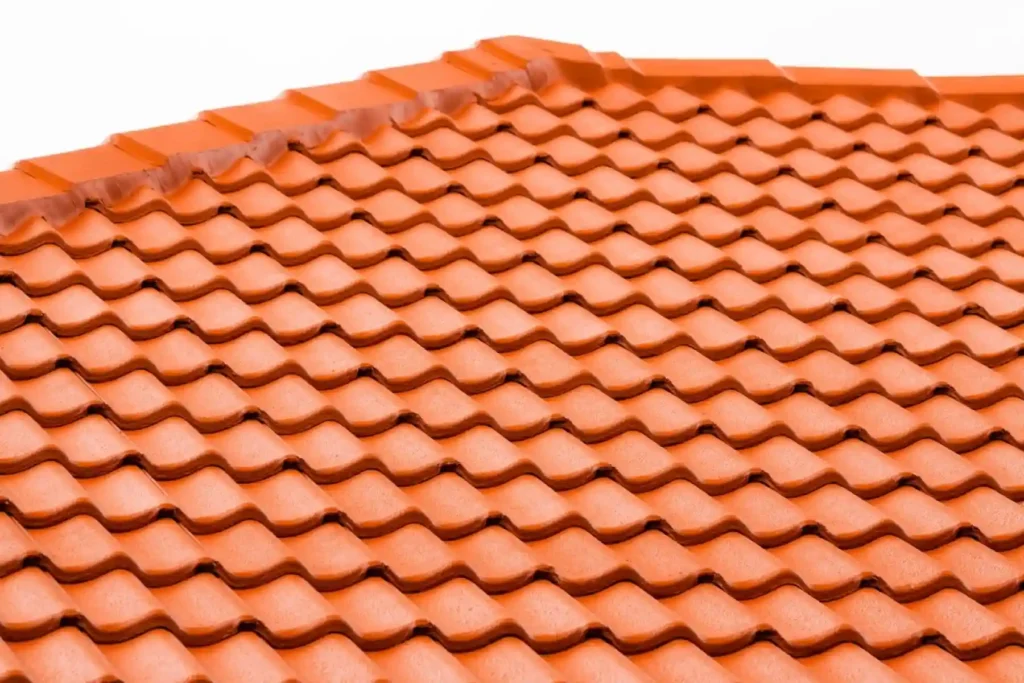 Close-up of roofing work on an Arizona property